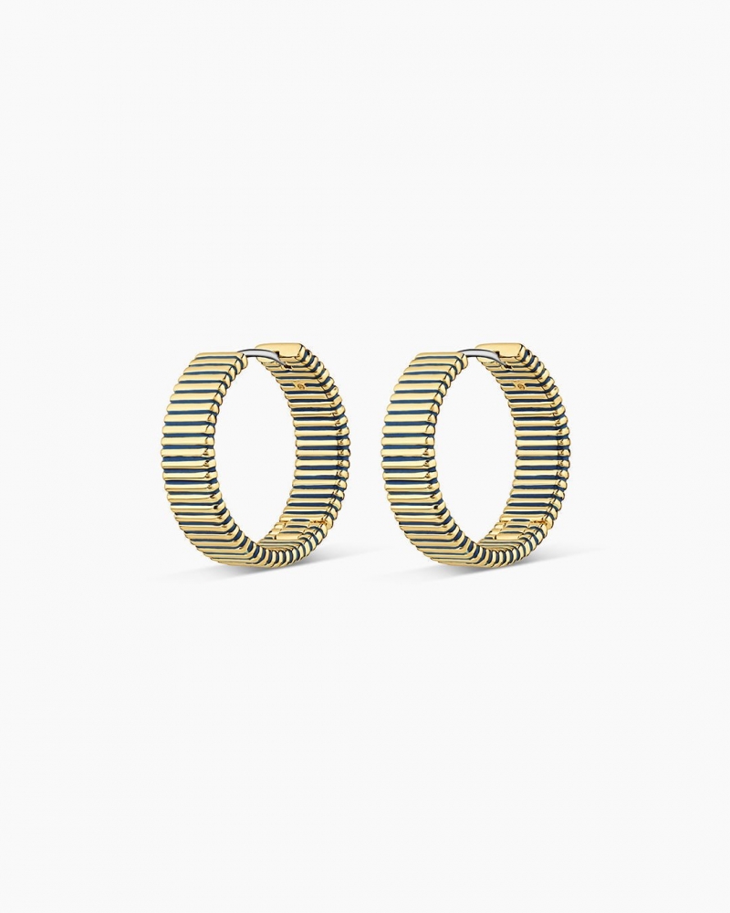 Catalina Enamel Hoops